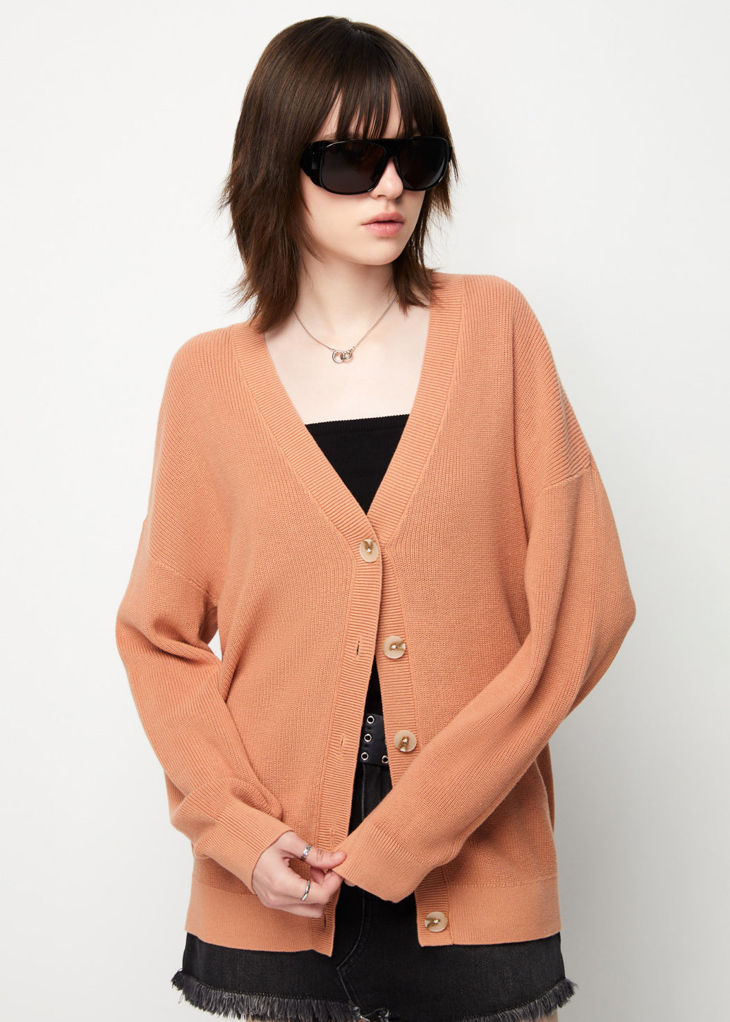 CASUAL OVERSIZED CARDIGAN