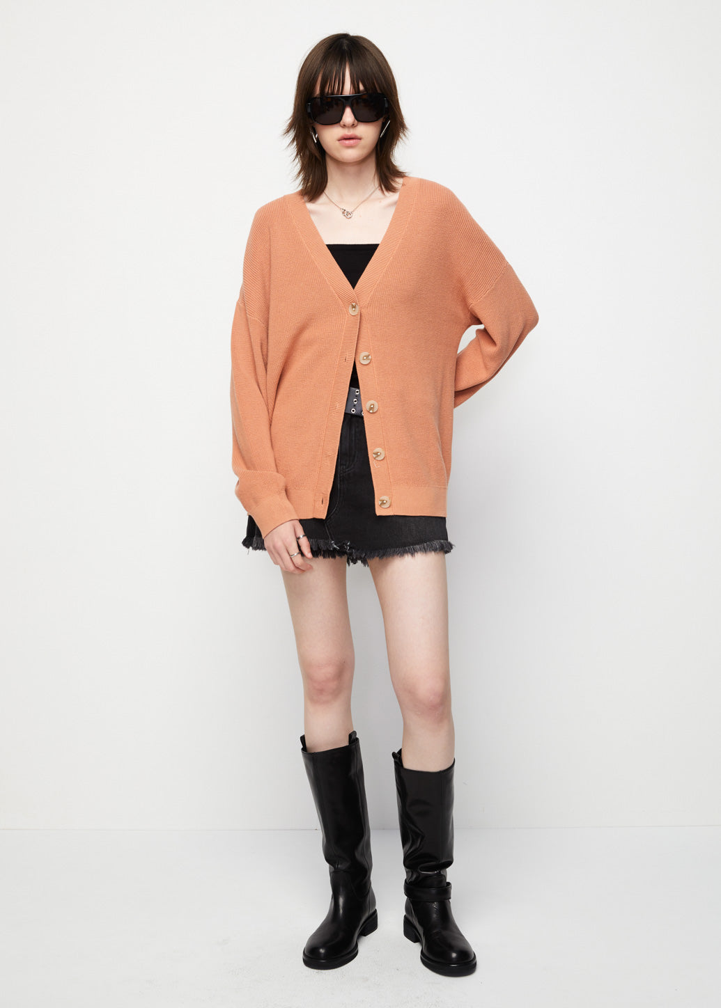 CASUAL OVERSIZED CARDIGAN