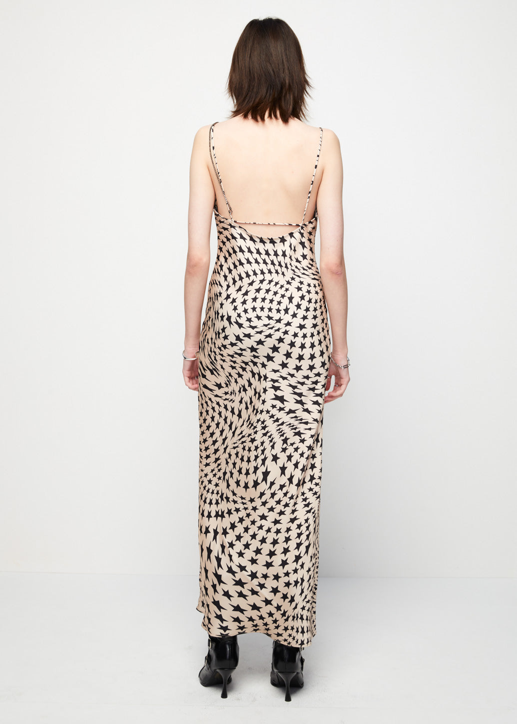 STAR GRAPHIC MAXI DRESS
