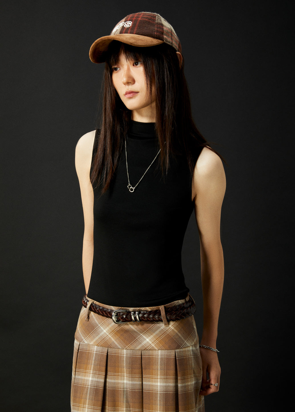 REGULAR COWL NECK TOP