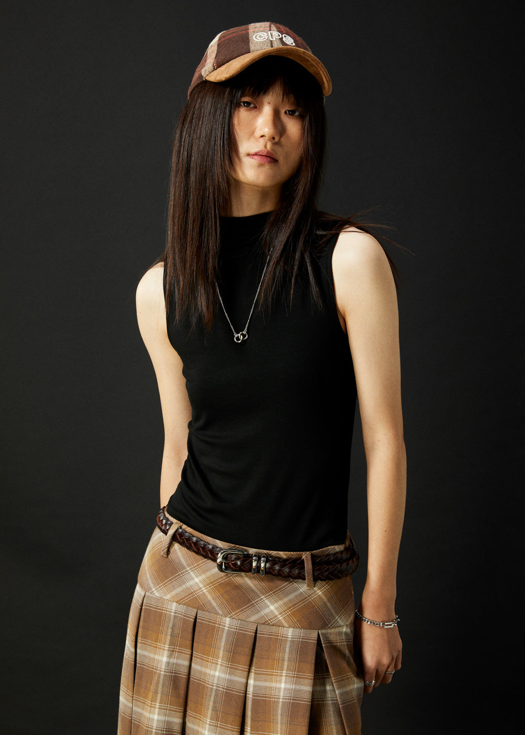 REGULAR COWL NECK TOP