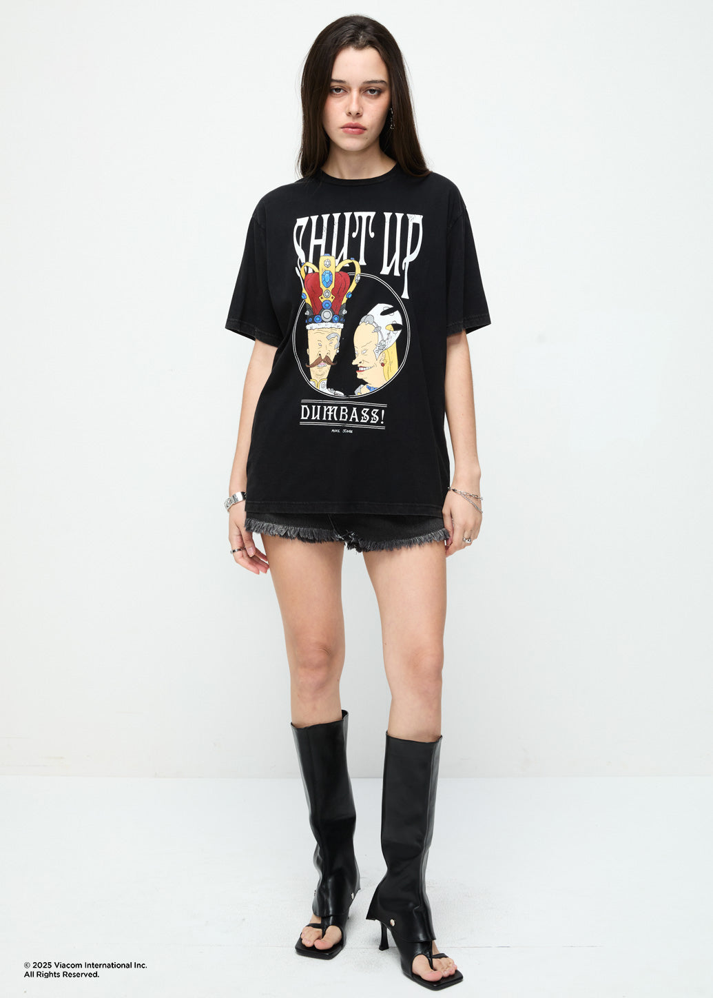 BEAVIS AND BUTT-HEAD OVERSIZED TEE