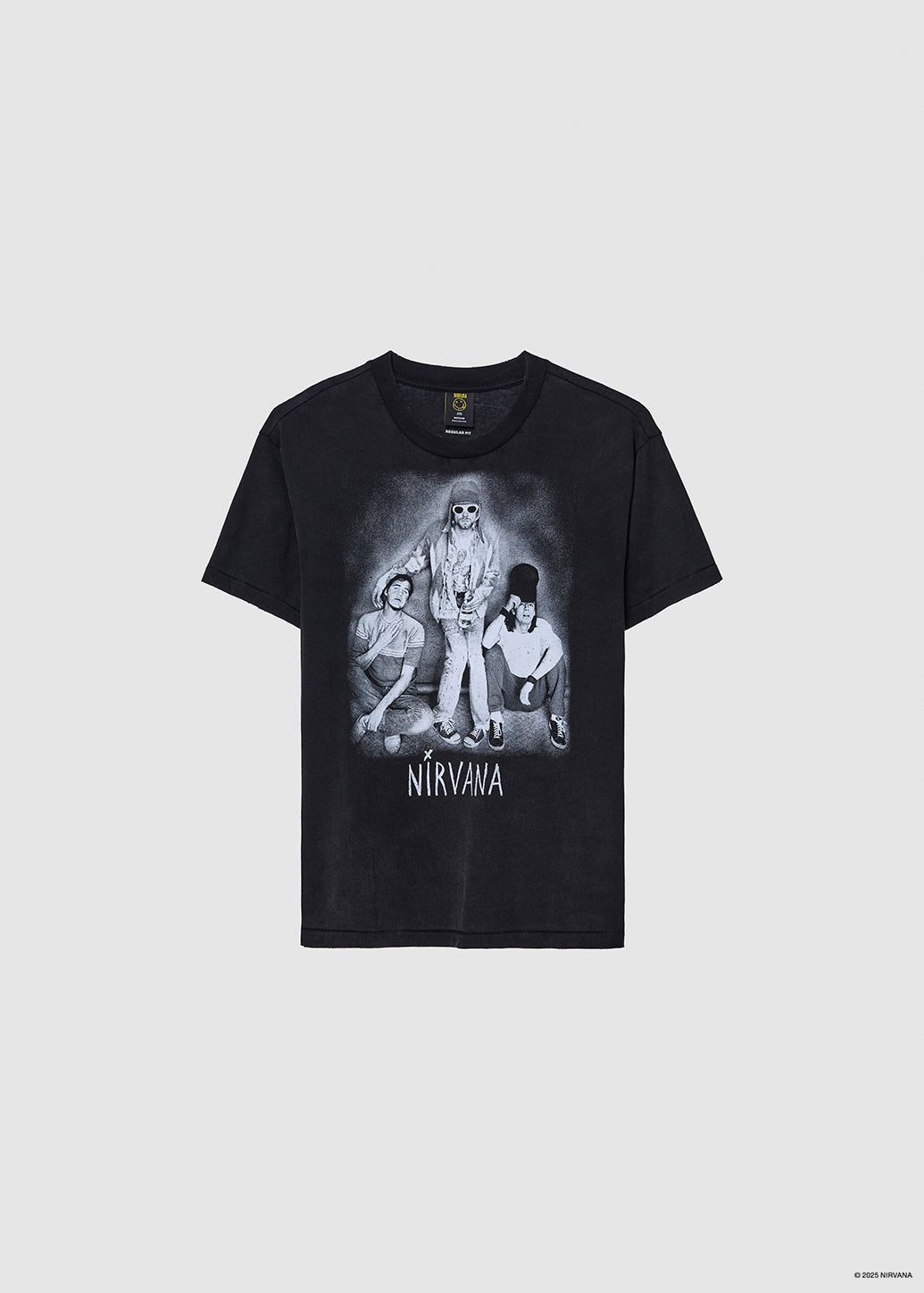 NIRVANA REGULAR FIT GRAPHIC TEE