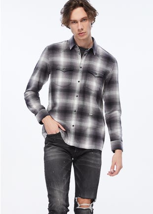 Checked Western Shirt