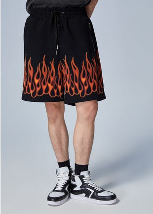 Flame Sweat Shorts
