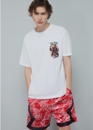 CPS ROSE GRAPHIC TEE